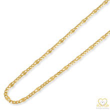 Load image into Gallery viewer, 19.2ct Gold Figaro Chain FI012
