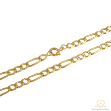 Load image into Gallery viewer, 19.2ct Yellow Gold 4MM Figaro Chain FI0278
