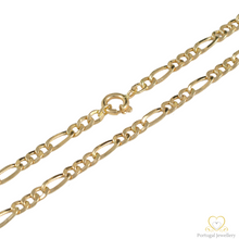 Load image into Gallery viewer, 19.2ct Hollow Gold Figaro Chain FI0709
