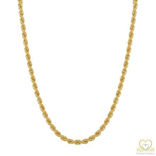 Load image into Gallery viewer, 19.2ct Yellow Gold Rope Chain FI0688
