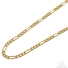 Load image into Gallery viewer, 19.2ct Yellow Gold 3.5MM Figaro Chain FIH09
