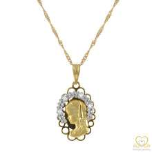 Load image into Gallery viewer, 19.2ct Gold Mary Pendant ME0328
