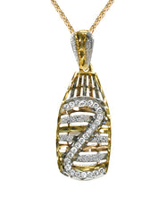 Load image into Gallery viewer, 19.2ct Yellow and White Gold Pendant ME065
