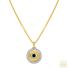 Load image into Gallery viewer, 19.2ct Gold Turkish Eye Pendant ME0747
