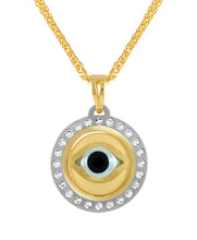 Load image into Gallery viewer, 19.2ct Gold Turkish Eye Pendant ME0747
