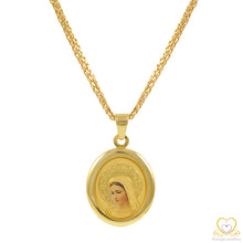 Load image into Gallery viewer, 19.2ct Gold Mary Pendant ME077
