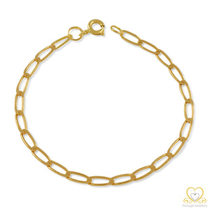 19.2ct Yellow Gold Children's Bracelet PC0062