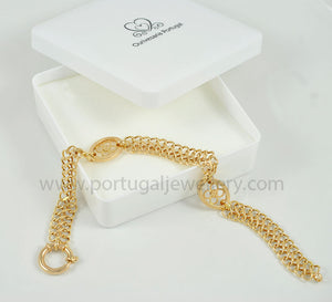 19.2ct Yellow Gold Bracelet PU0476