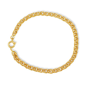 19.2ct Hollow Gold Bracelet PU012