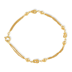 19.2ct Gold Bracelet PU018
