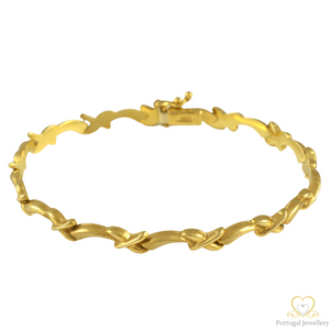 19.2ct Yellow Gold Bracelet PU019