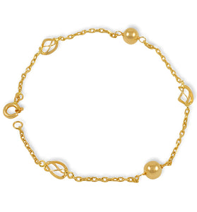 19.2ct Gold Bracelet PU027