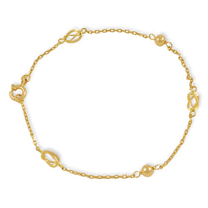 19.2ct Gold Bracelet PU0193