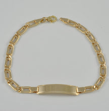 Load image into Gallery viewer, 19.2ct Yellow Gold 5MM ID Hollow Bracelet PU0505
