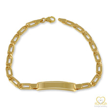 Load image into Gallery viewer, 19.2ct Yellow Gold 5MM ID Hollow Bracelet PU0505
