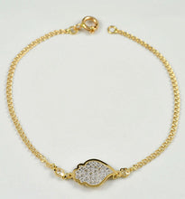 Load image into Gallery viewer, 19.2ct Yellow Gold Bracelet with Heart PU0622
