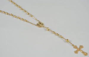 19.2ct Yellow Gold Rosary ROS002